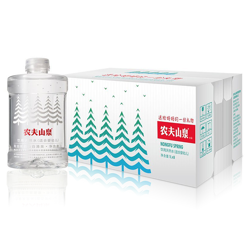 农夫山泉婴儿水 1L-12瓶(2)
