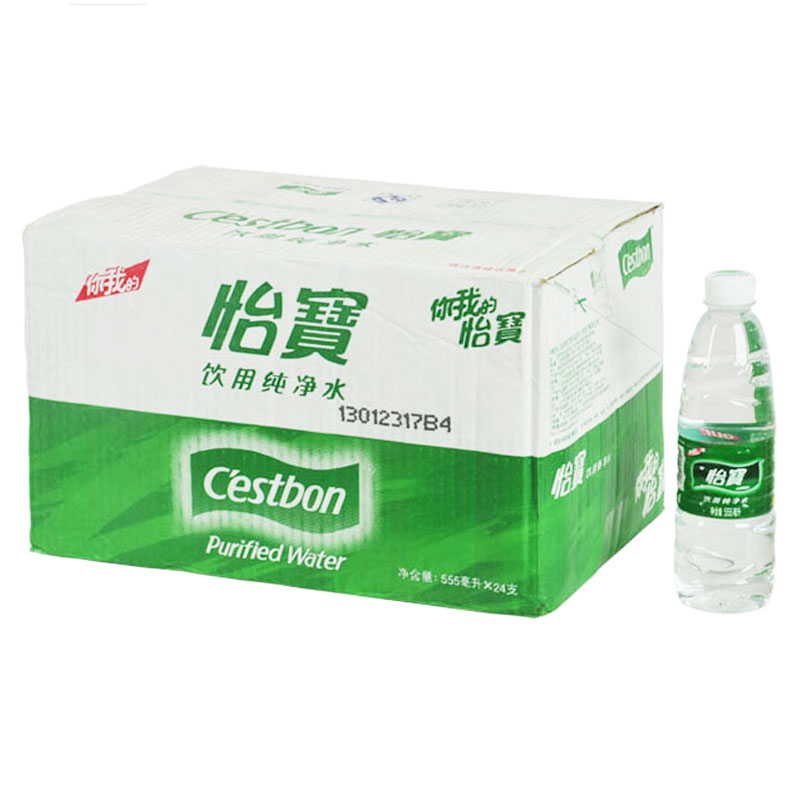 怡宝纯净水550ml 36元/箱